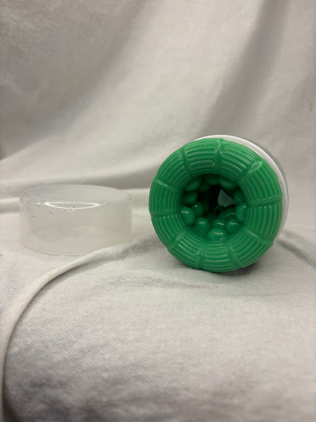Quickshot Fleshlight (Green) - Worn